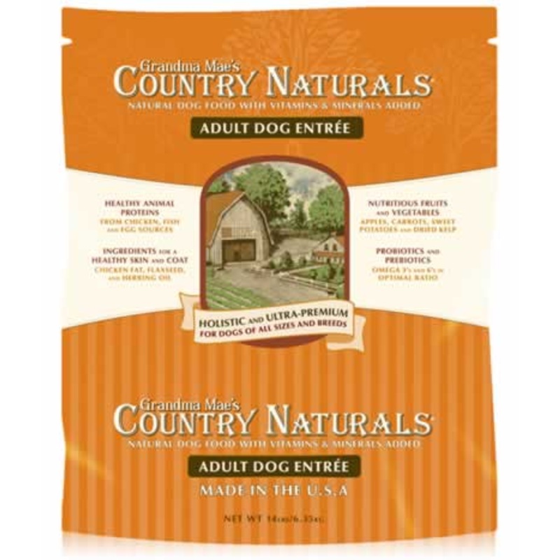 Grandma Mae's Country Naturals Adult Dog Dry Dog Food 4lb