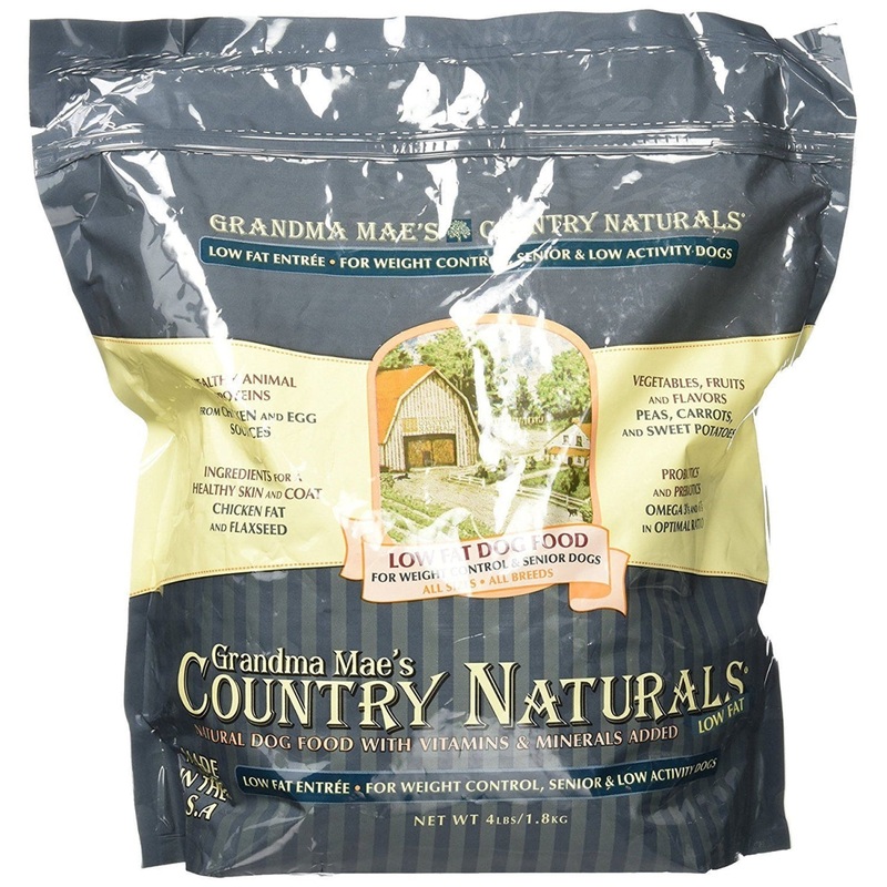 Grandma Mae's Country Naturals Senior Low Fat Entr e Dry Dog Food, 4 Lb