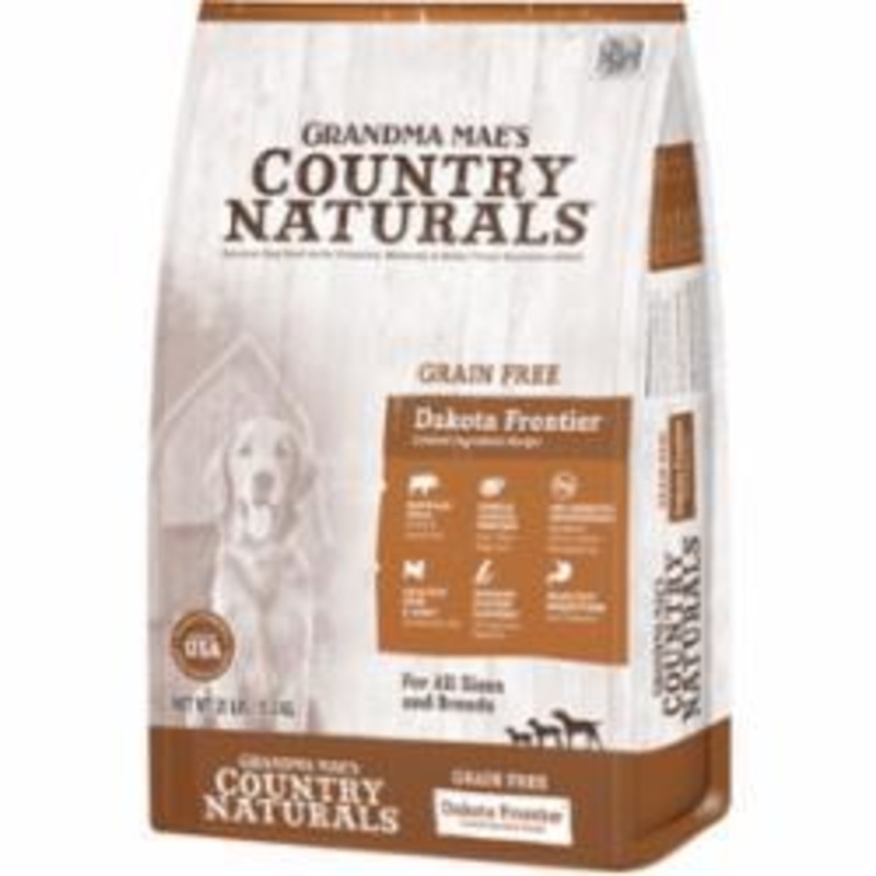 Grandma Maes Country 46000715 Naturals Limited Ingredient Grain Free Buffalo Dog Food - 4 lbs