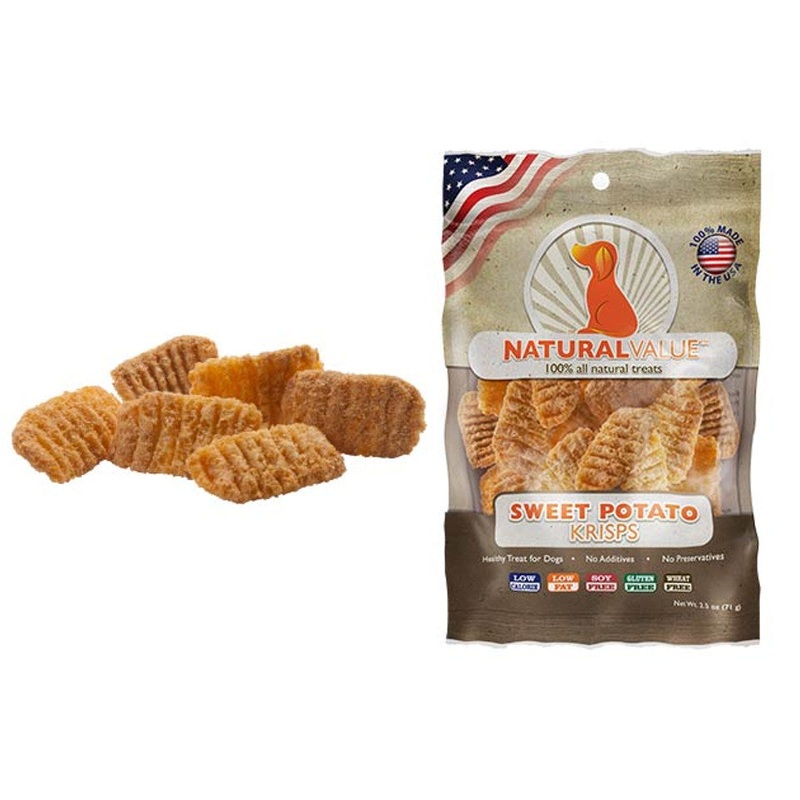 Loving Pets Dog Treat Natural Value Sweet Potato Krisps 2.5oz