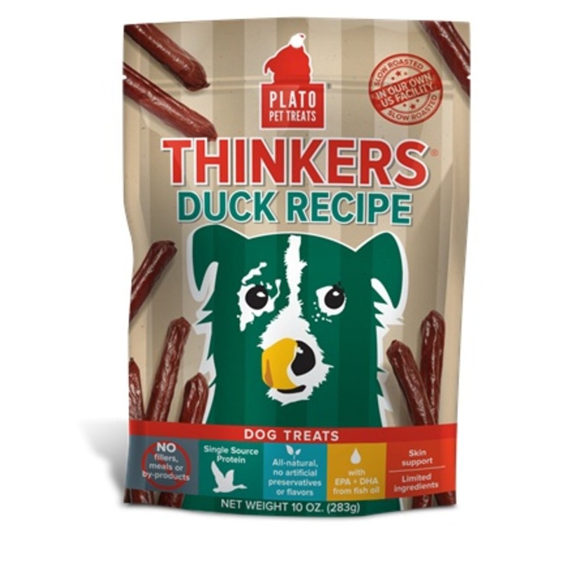 Plato Mini Thinkers Duck Recipe Dog Treats, 3 Oz.
