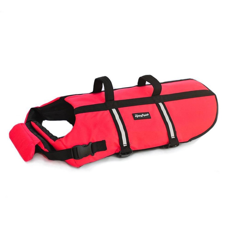 ZippyPaws Adventure Life Jacket, Red, Extra Large