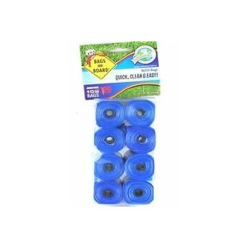 Bags on Board Dog Waste Bag Refills 60ct Blue