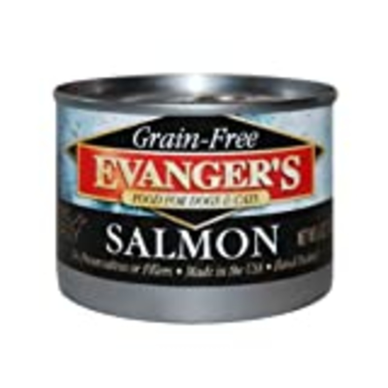 Grain Free Dog and Cat Food Canned Wild Salmon [6 oz]