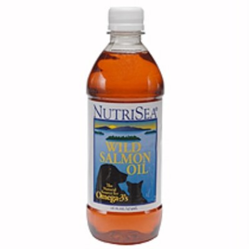 NutriSea Wild Salmon Oil for Dogs and Cats 16oz