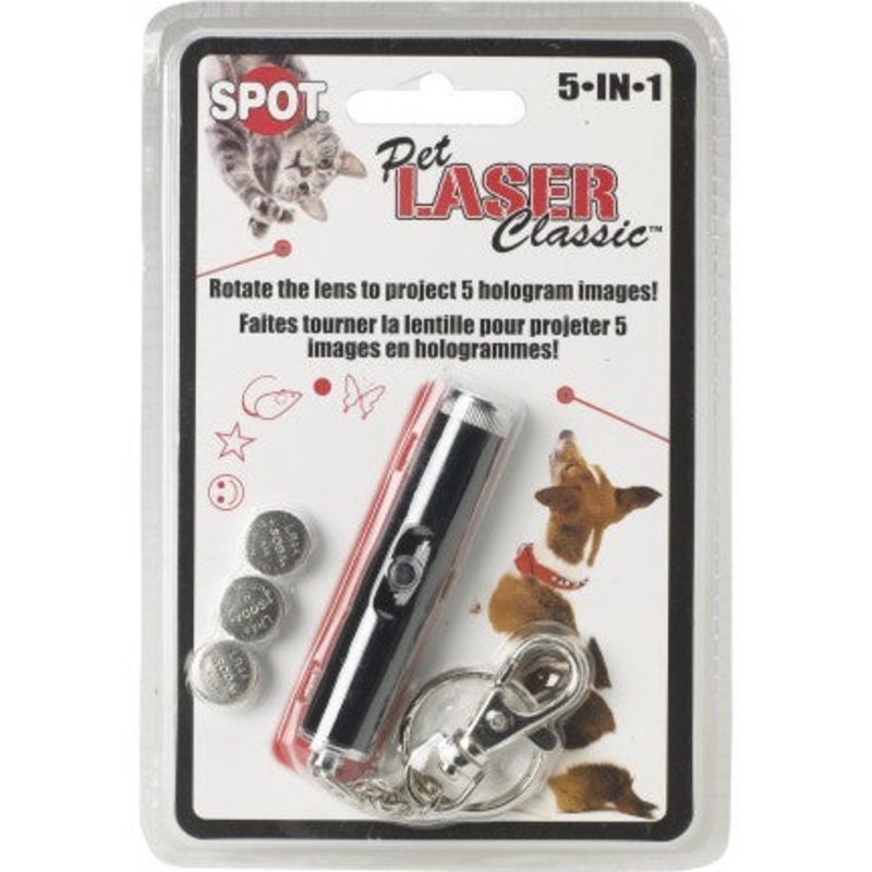 Spot Ethical Pet Dog Toy Spot Pet Laser Classic 5-In-1 Pet Toy