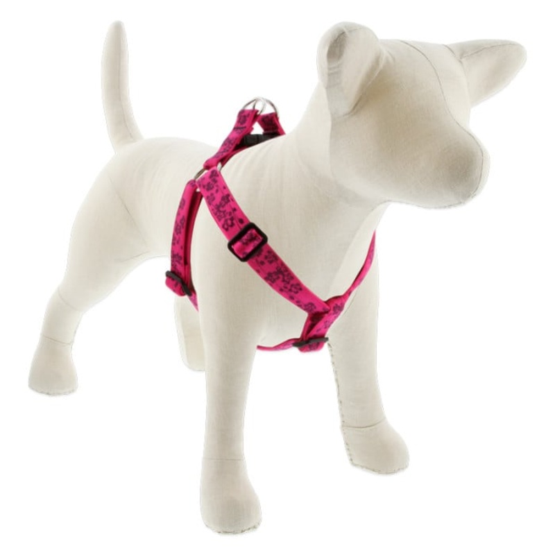 Lupine Pet Dog 1 In Wide 24-38 In Step  In Harness Original Designs Plum Blossom