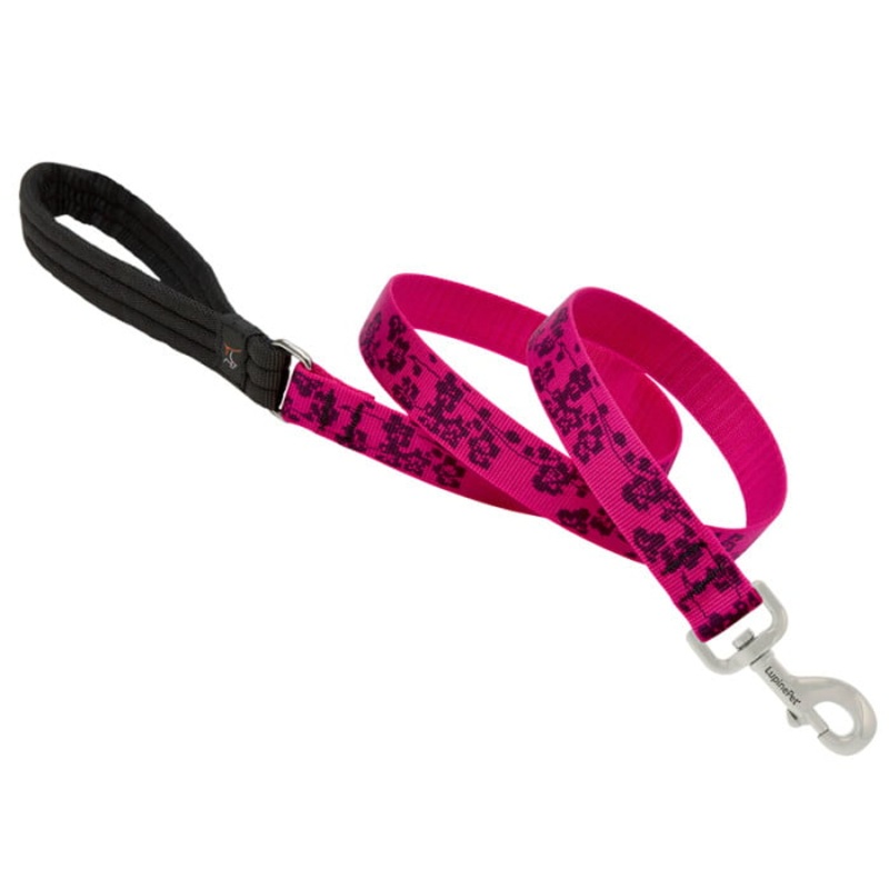 Lupine Pet Dog 4 Ft Long 1 In Leash Original Designs Plum Blossom