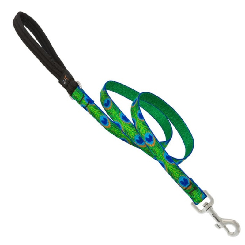 Lupine Pet Dog 6 Ft Long 3/4 In Leash Original Designs Tailfeathers