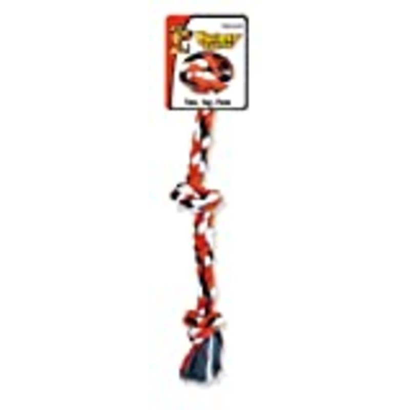 Mammoth Flossy Chews 3 Knot Rope Tug Dog Toy  X-Small