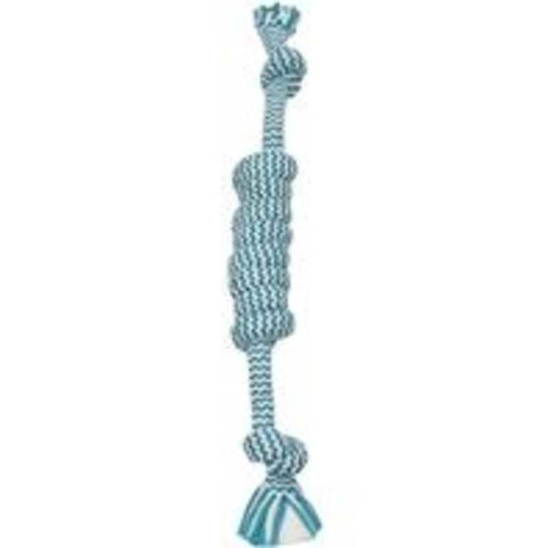 Mammoth Flossy Chews Extra Fresh Monkey Fist Bar Tug Dog Toy  Large  18