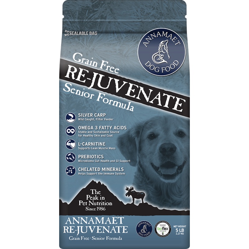 Annamaet ReJuvenate Dog Food Grain Free Senior Formula  5lb