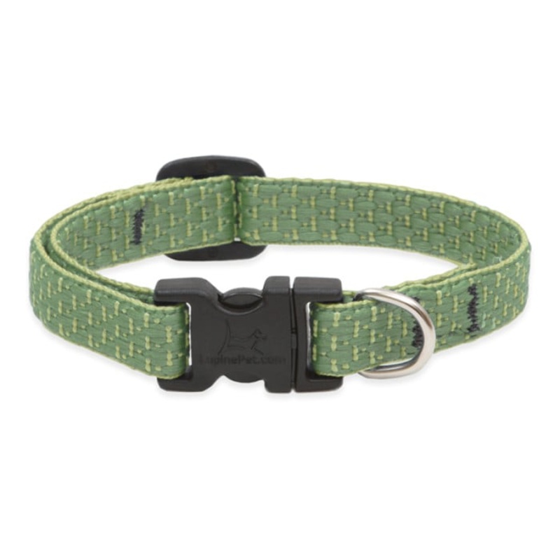 Lupine Pet Dog 1 In Wide 12-20 In Adjustable Collar Eco Moss