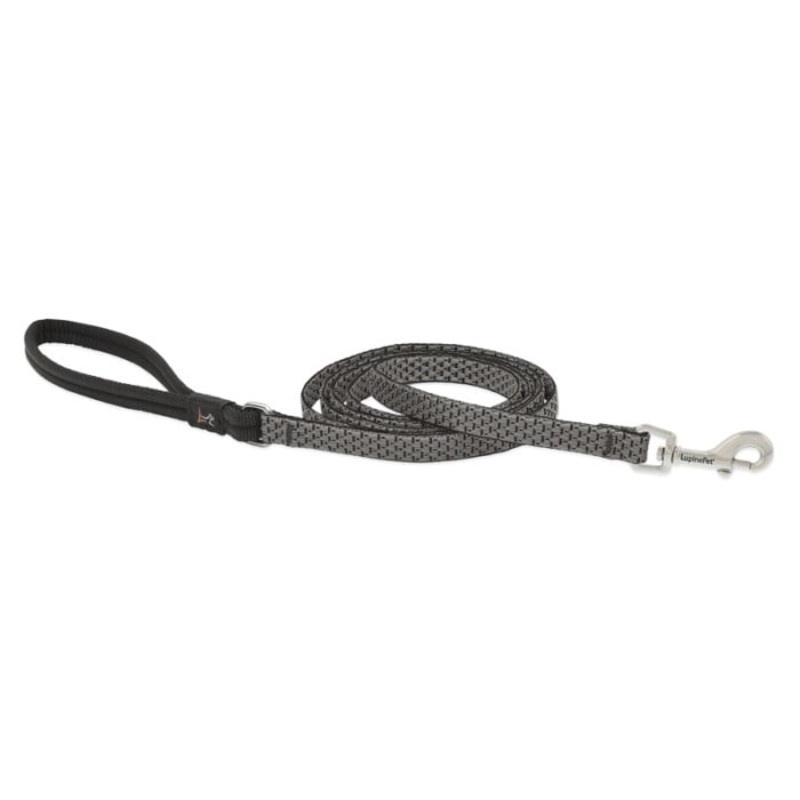 Lupine Pet Dog 6 Ft Long 1/2 In Leash Eco Granite