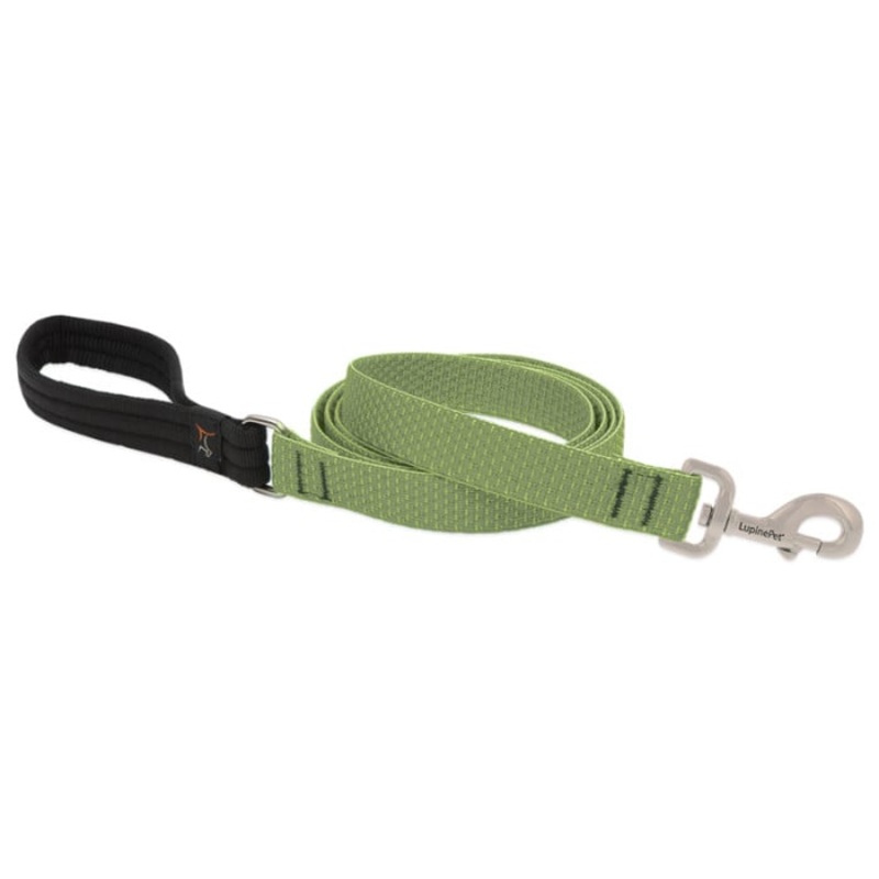 Lupine Pet Dog 6 Ft Long 1 In Leash Eco Moss