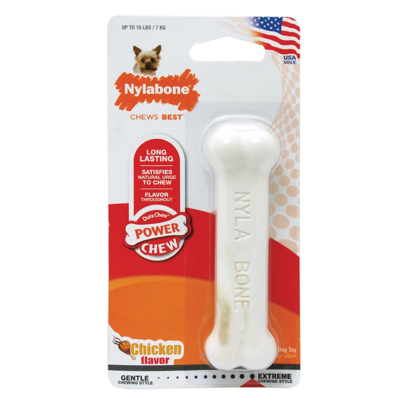 Nylabone Power Chew Dog Toy Chicken X-Small/Petite