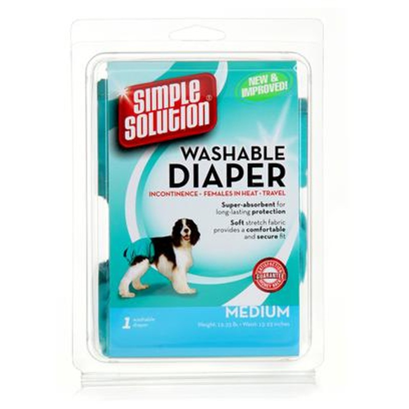 Simple Solution Washable Female Dog Diaper, Extra Large