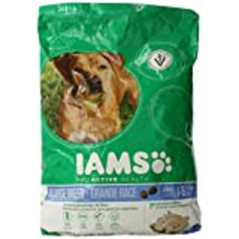 IAMS Adult High Protein Large Breed Dry Dog Food with Real Chicken  15 lb. Bag