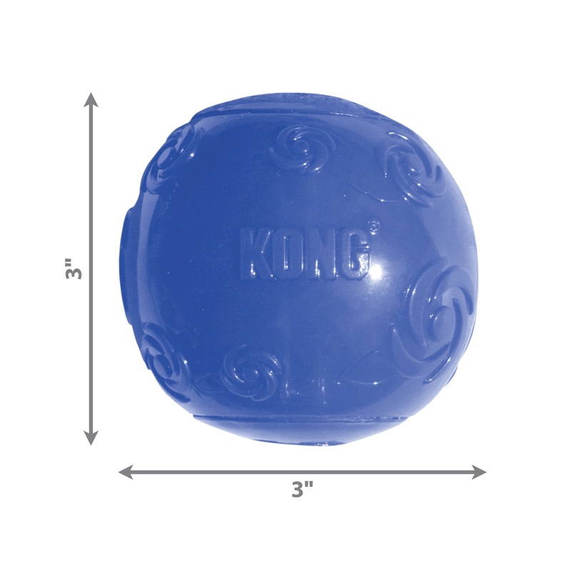 Kong Dog Toy Squeezz Ball 1pk Assorted Large