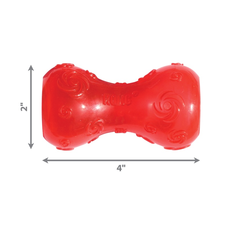 Kong Dog Toy Squeezz Dumbbell Small Assorted