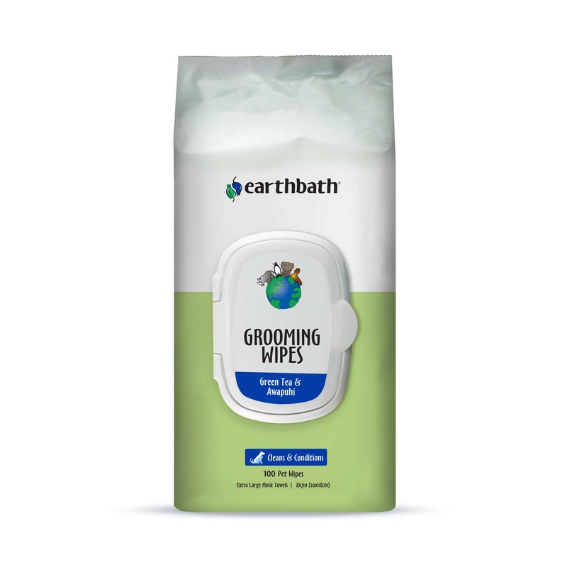 EARTHBATH Wipes Green Tea 100ct