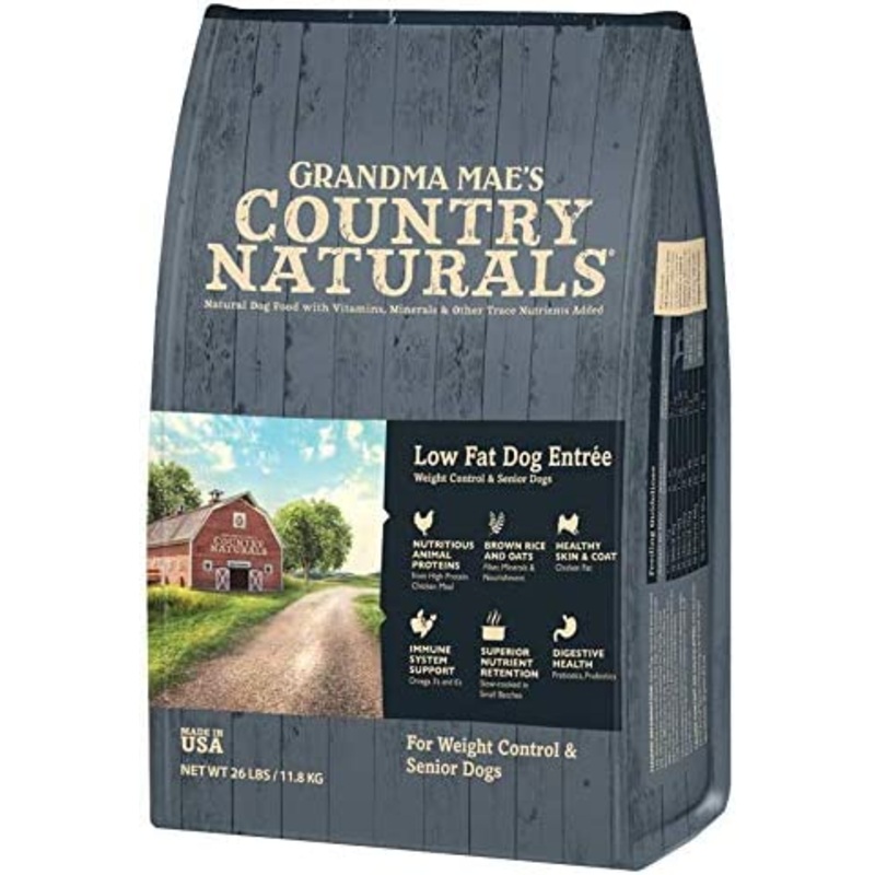 Grandma Mae's Country Naturals Senior Low Fat Entre Dry Dog Food, 14 Lb