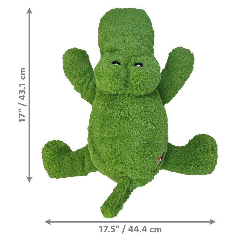 Kong Dog Toy Cozie Ali Alligator Large