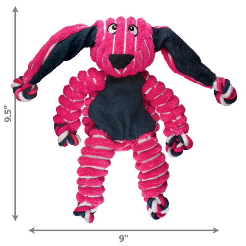 Kong Dog Toy Floppy Knots Bunny Small