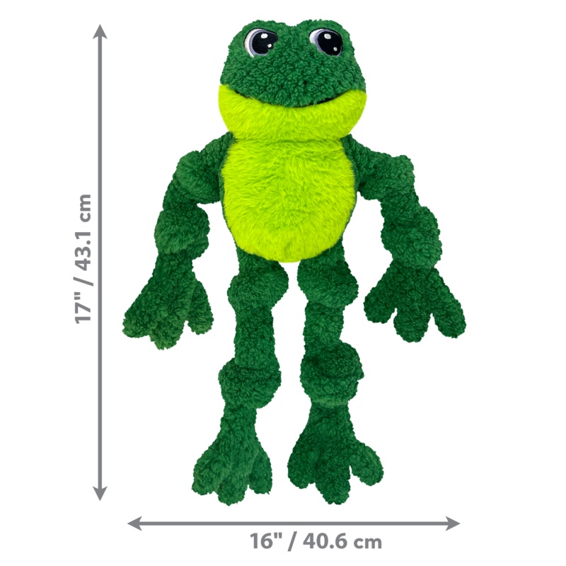 Kong Dog Toy Knots Frog Assorted Large