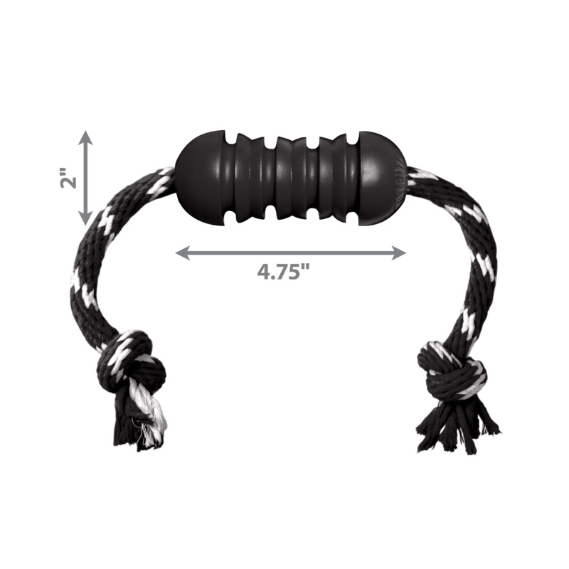 Kong Dog Toy KONG Extreme Dental with Rope Medium