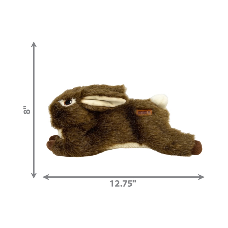 Kong Dog Toy Wild Low Stuff Rabbit Medium