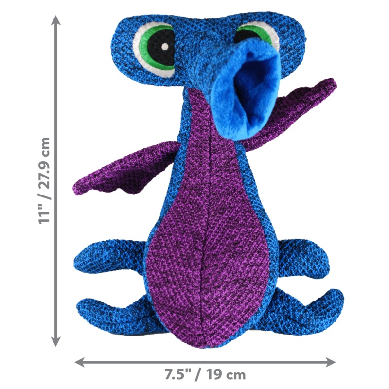 Kong Dog Toy Woozles Blue