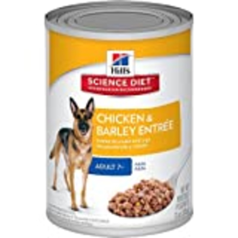Hill's Science Diet Adult 7+ Chicken & Barley Entre Canned Dog Food, 13 oz