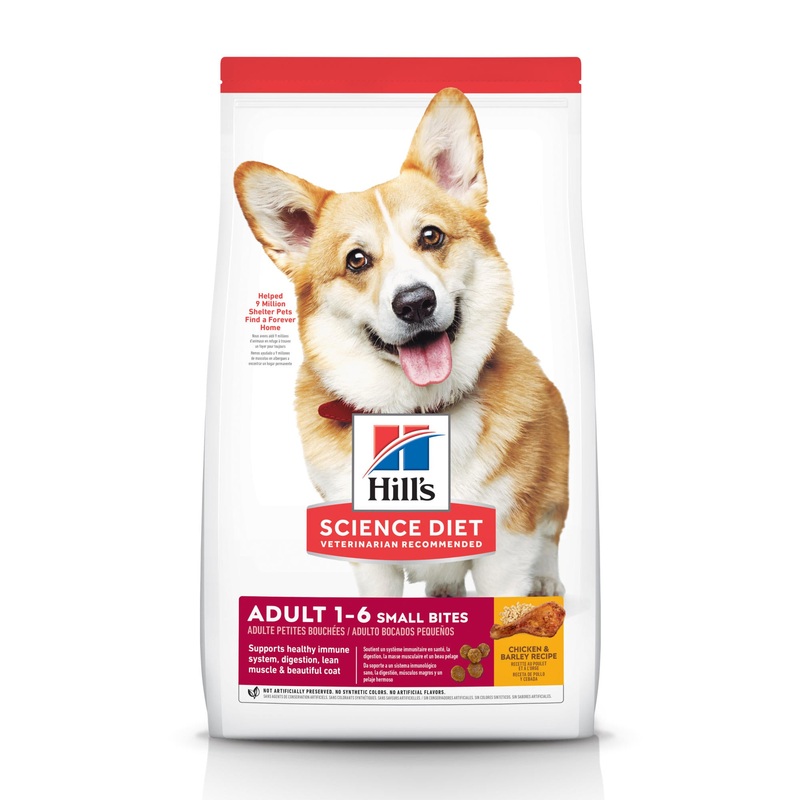 Hill's Science Diet Adult Advanced Fitness Small Bites Dry Dog Food, 5-Pound Bag