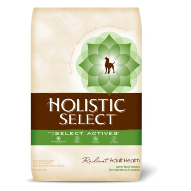 Holistic Select Natural Dry Dog Food Lamb Meal  30lb