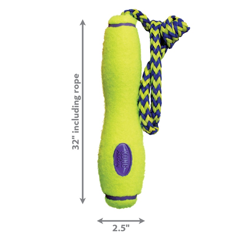 Kong Dog Toy AirDog Fetch Stick with Rope Large