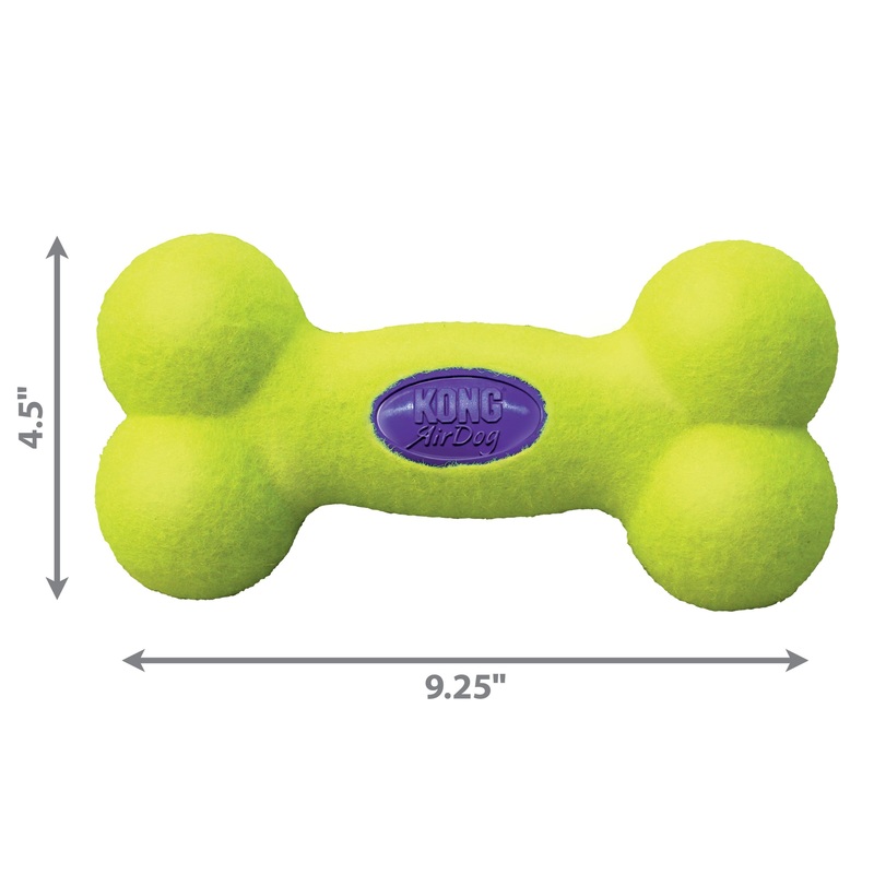 Kong Dog Toy AirDog Squeaker Bone Large