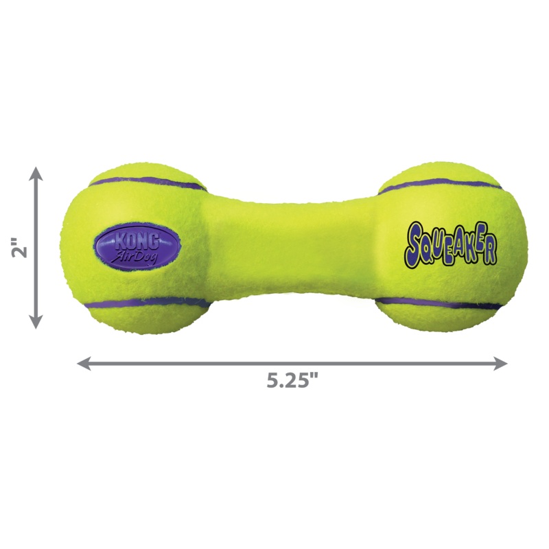 Kong Dog Toy AirDog Squeaker Dumbbell Small