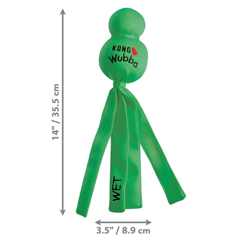 Kong Dog Toy Wet Wubba Assorted Large