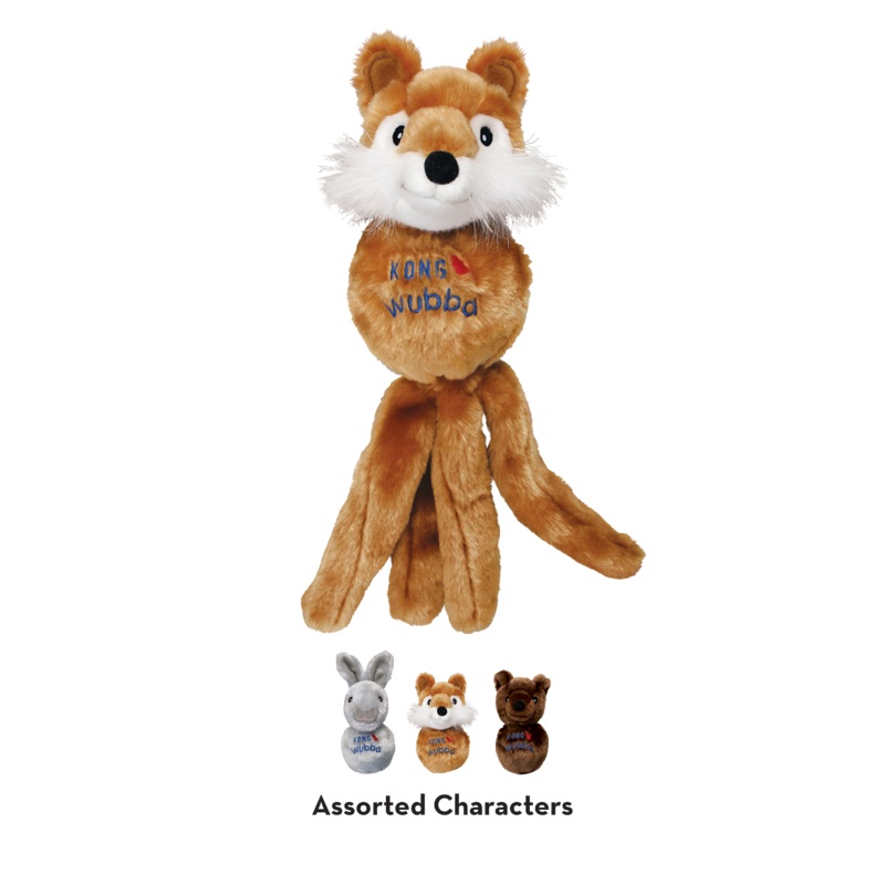 Kong Dog Toy Wubba Friends Assorted Small