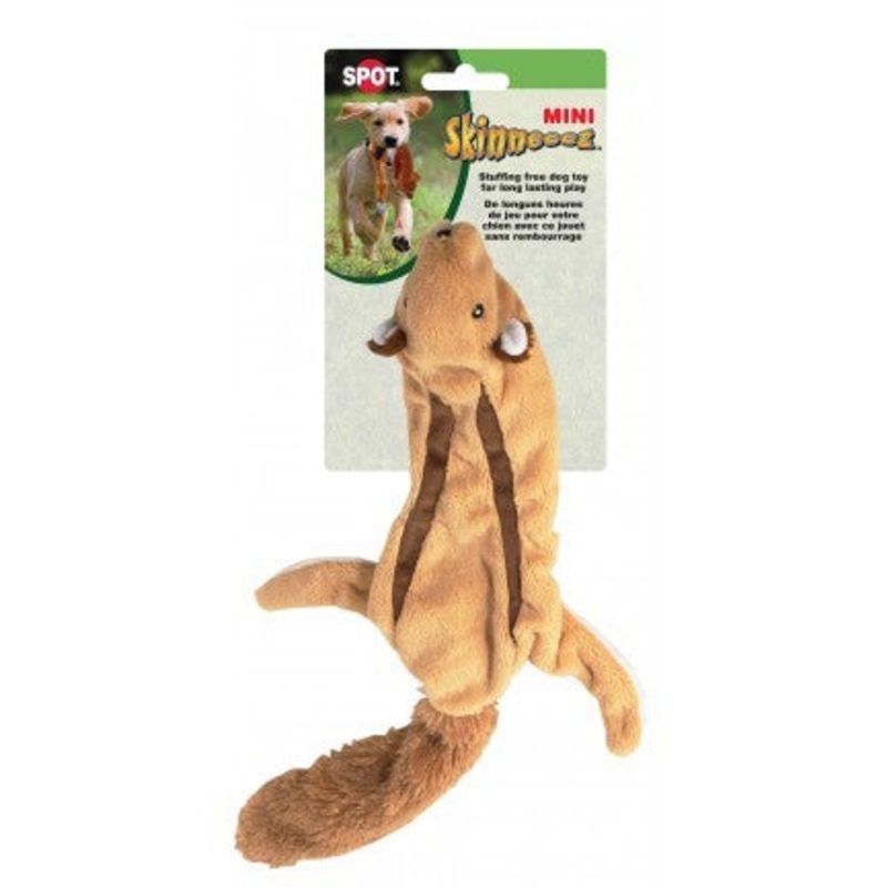 Spot Ethical Pet Dog Toy Mini Skinneeez Flying Squirrel 14In
