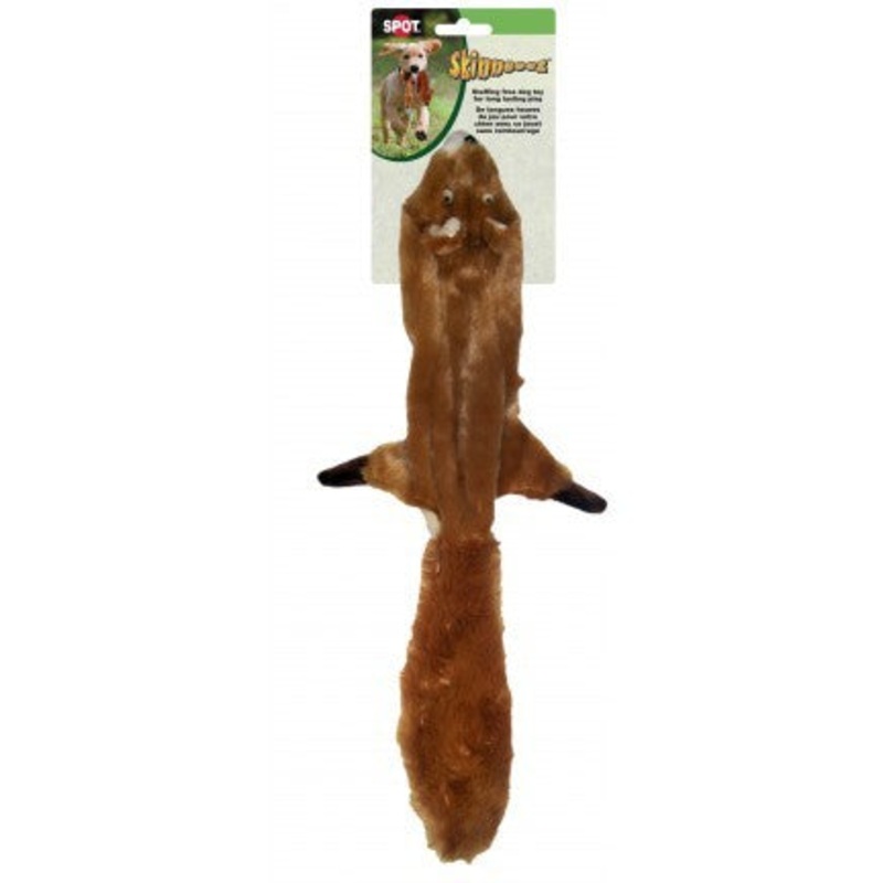Spot Ethical Pet Dog Toy Plush Skinneeez Squirrel 36In