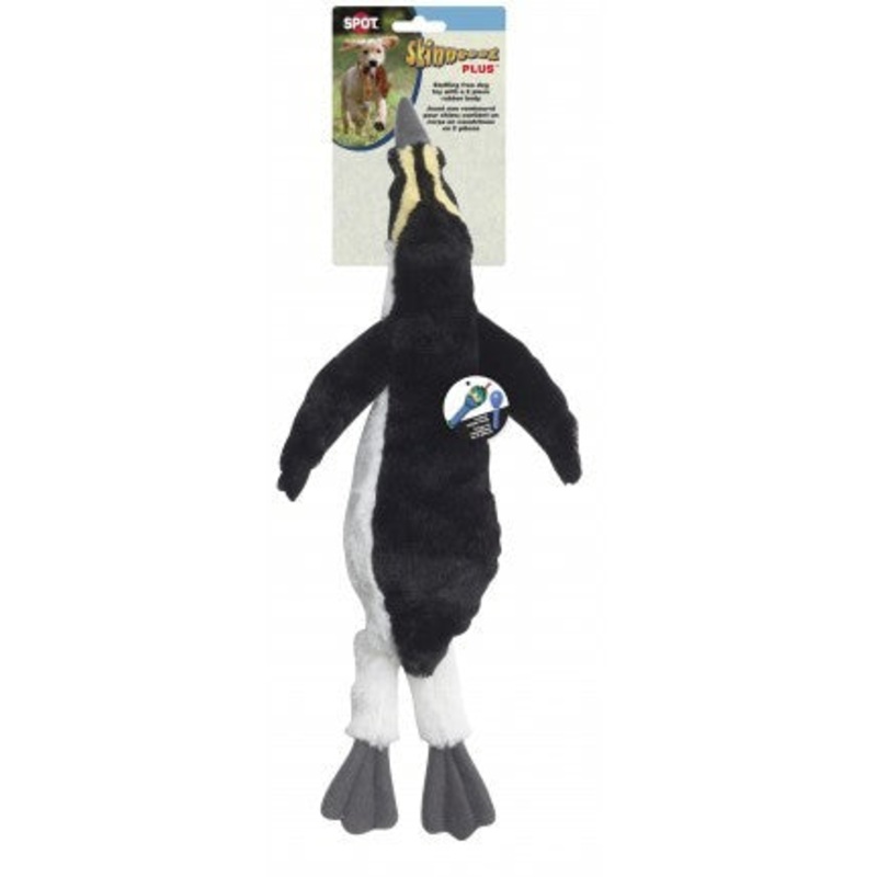 Spot Ethical Pet Dog Toy Skinneeez Plus Penguin 15In