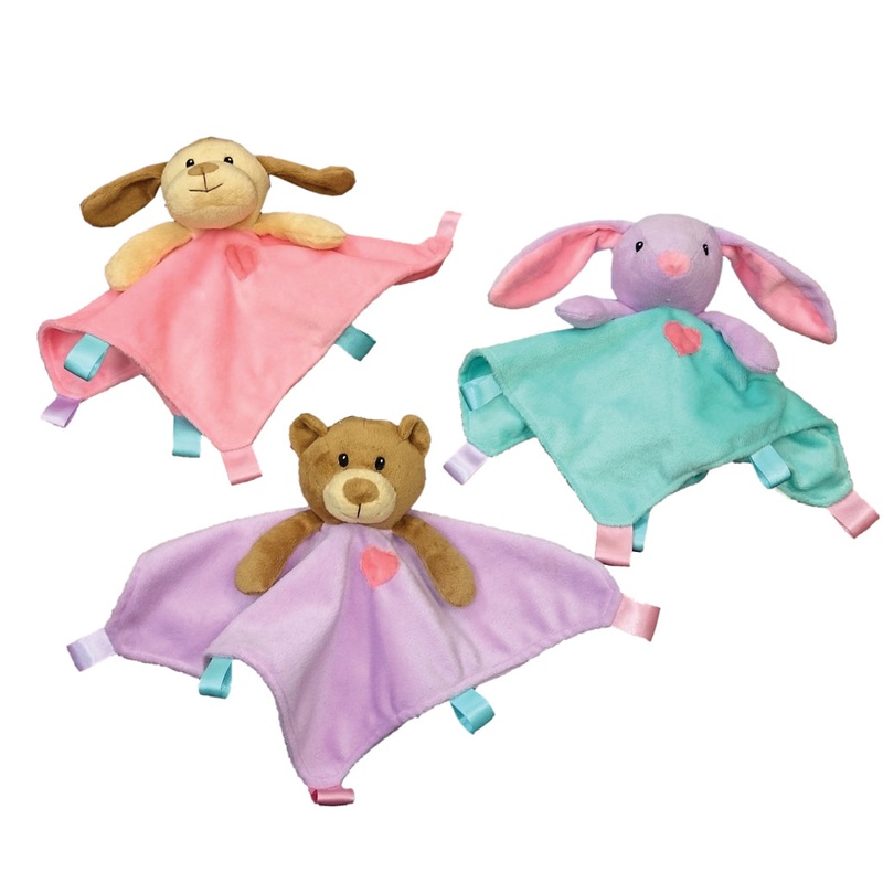 Spot Ethical Pet Dog Toy Soothers Blanket Toys 10In Assorted