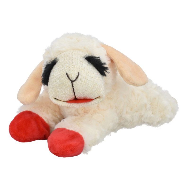 Multipet Plush Dog Toy Lamb Chop 10in