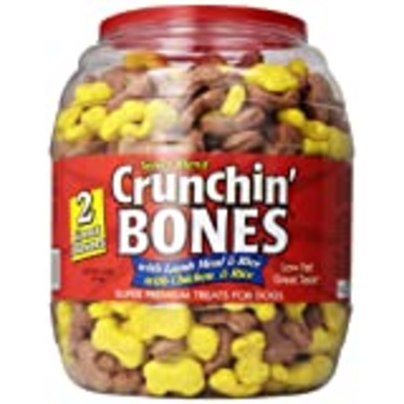 Triumph Crunchin Bones Barrel Dog Treat (Set of 2)