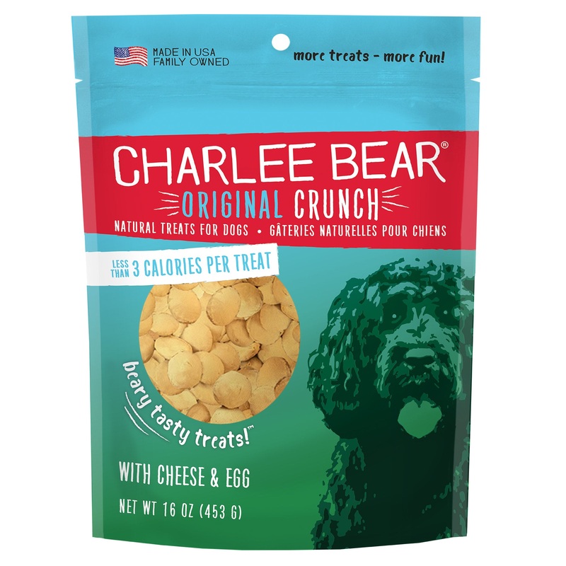 Charlee Bear Dog Treat with Cheese & Egg 16oz