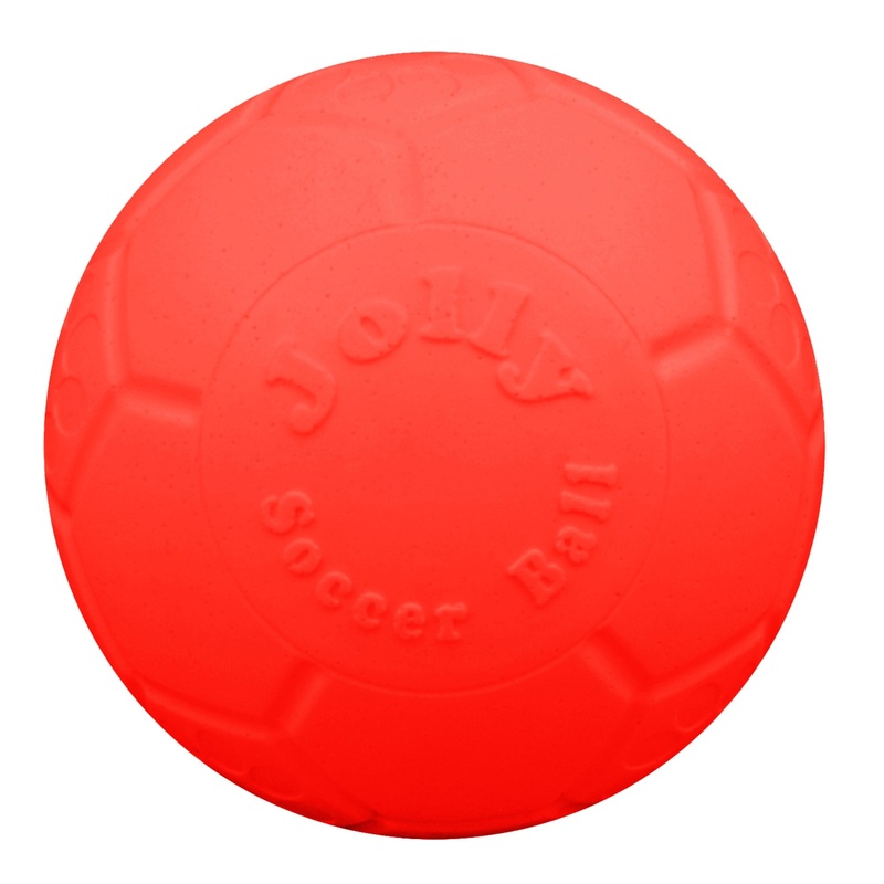 Jolly Pets 6  Jolly Soccer Ball - boxed pkg  Ocean Blue