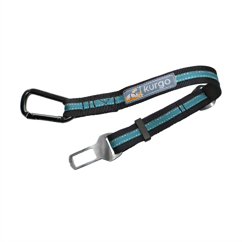 Kurgo Direct to Seatbelt Tether Coastal Blue for Dogs K01965
