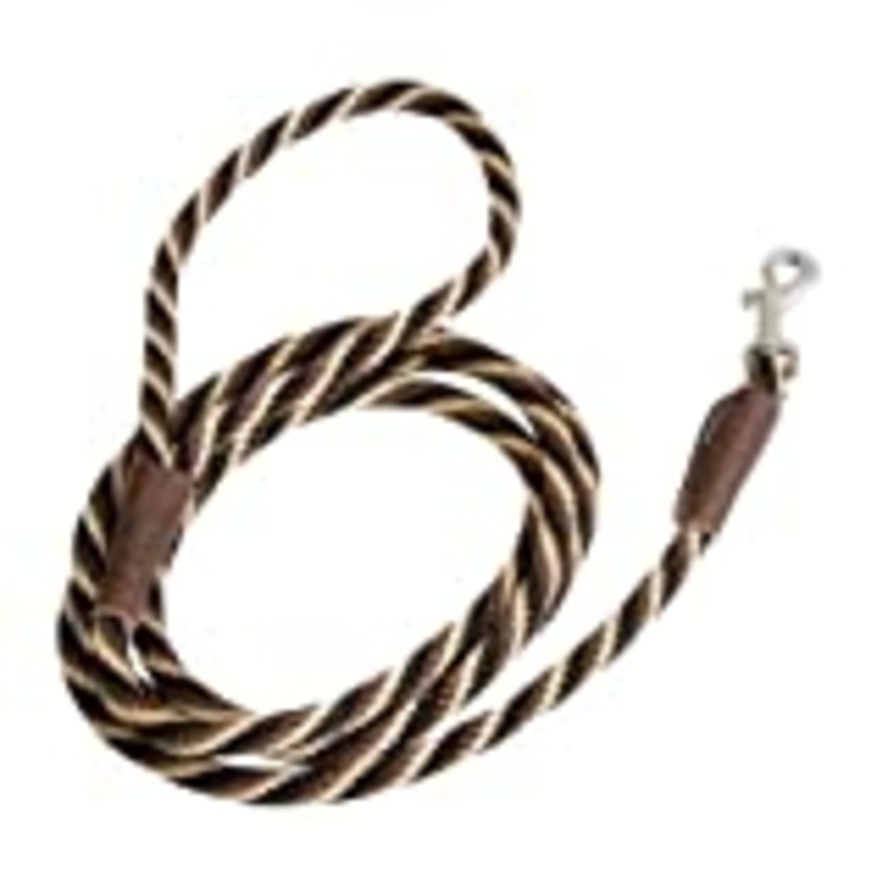 Mendota Pet Small  Snap Leash  3/8  x 4   Mocha